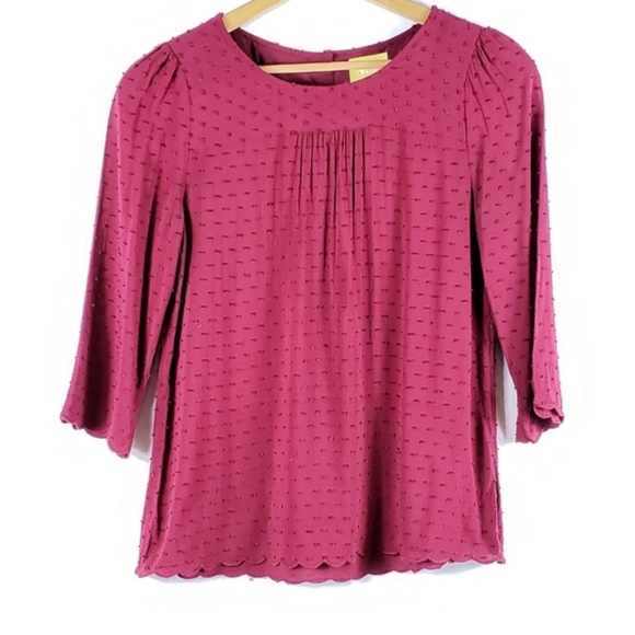 Maeve Emmeline Swiss Dot Blouse - Picture 3 of 12